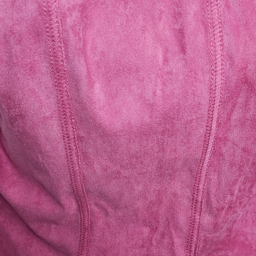 Lena Gabrielle Pink Fringe Moto Jacket – Size 12 - Picture 12 of 13